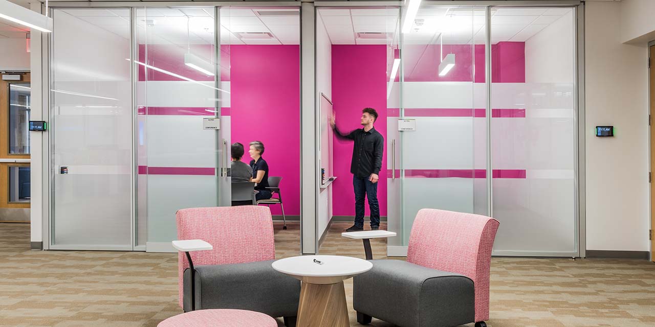 Collaboration areas in hybrid work model